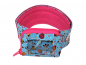 Preview: Pumpentasche mit Sichtfenster und festem Band - Käfer pink
