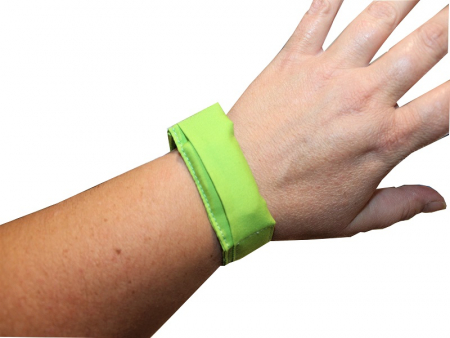 Armband für Rehappy-Sensor, grün mit Einsteckfach