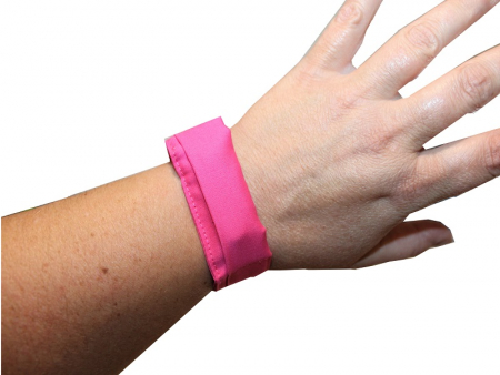Armband für Rehappy-Sensor, pink mit Einsteckfach
