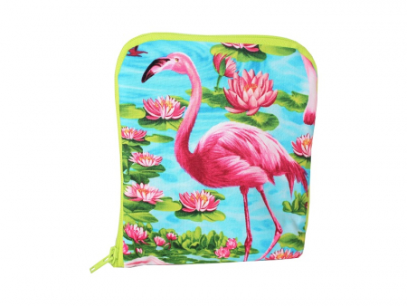 Diabetes Tasche, Flamingo grün